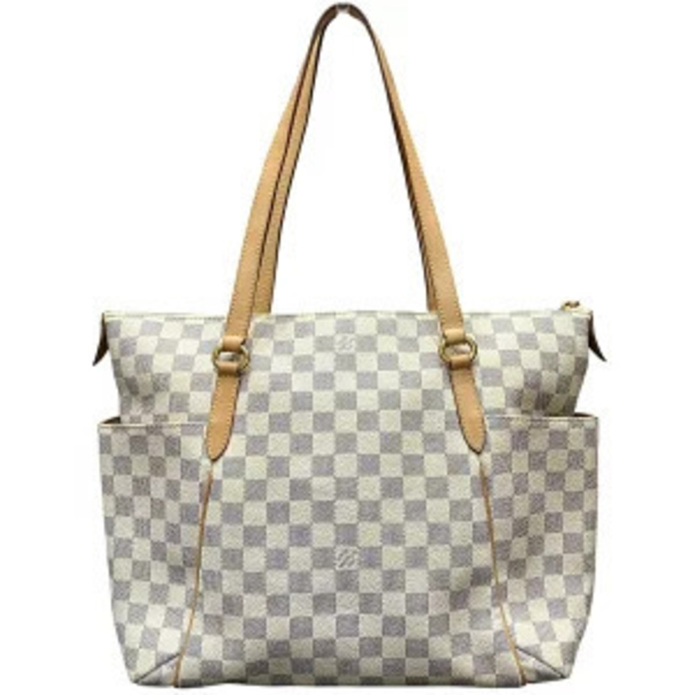 Louis Vuitton Totally Tote Bag Damier Canvas Leather
